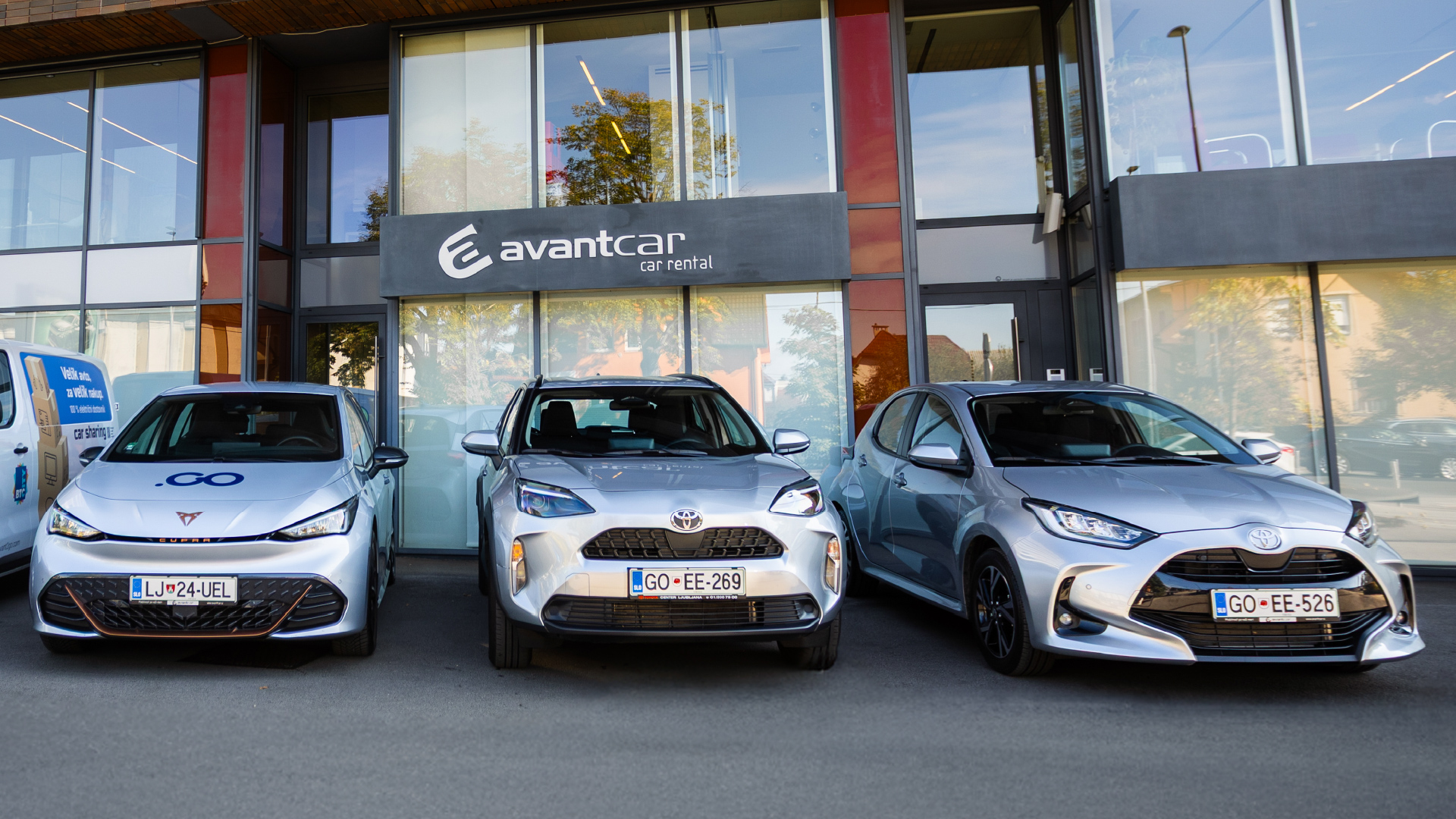 Select your desired vehicle