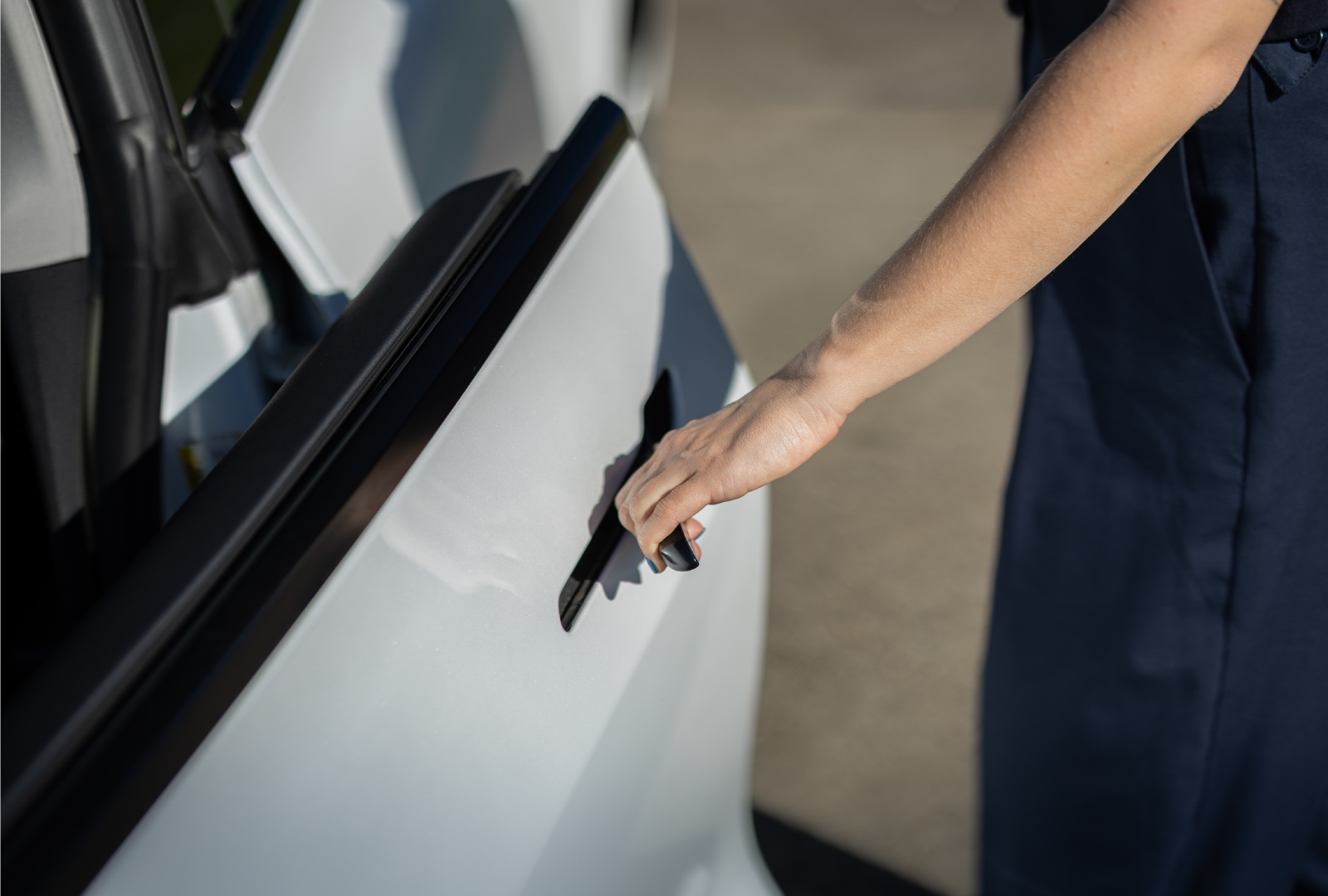 Prevzemi in odkleni vozilo